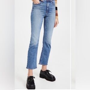 Rag & Bone Women's Nina High-Rise Ankle Flare Jeans – Size 27 – Light Wash